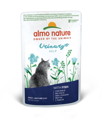 [AL5296] Almo Nature Urinary met Vis (30 x 70 gr.)