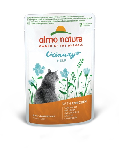 [AL5297] Almo Nature Urinary met Kip 30 x 70 gr.
