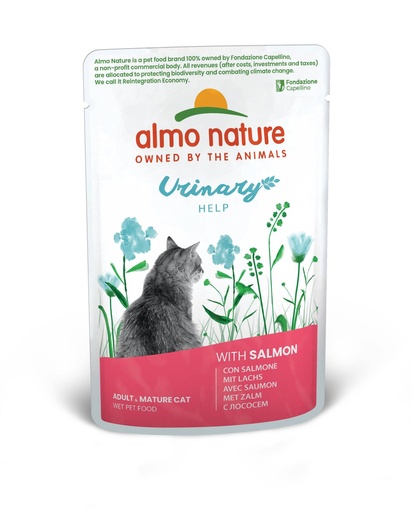 [AL5300] Almo Nature Urinary met Zalm 30 x 70 gr.