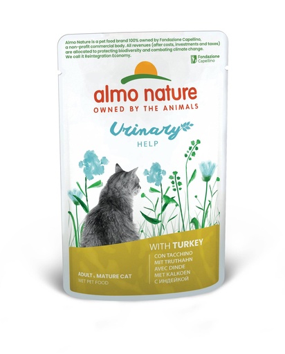 [AL5301] Almo Nature Urinary met Kalkoen 30 x 70 gr.