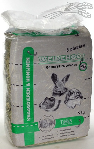 [B03019] Tijssen Hooi Geperst 5 plakken van 1kg 3 x 5 kg.