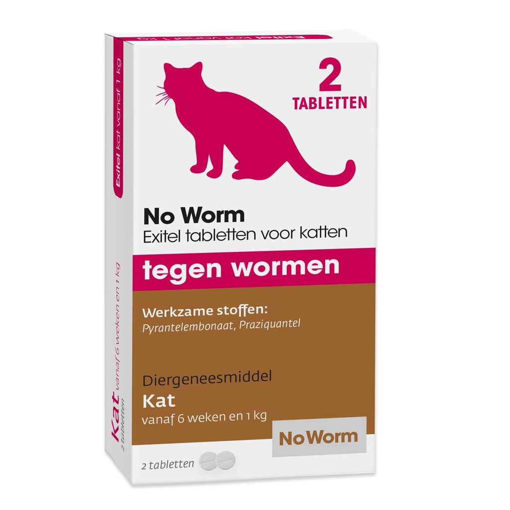No Worm Exitel Kat 2 tab.