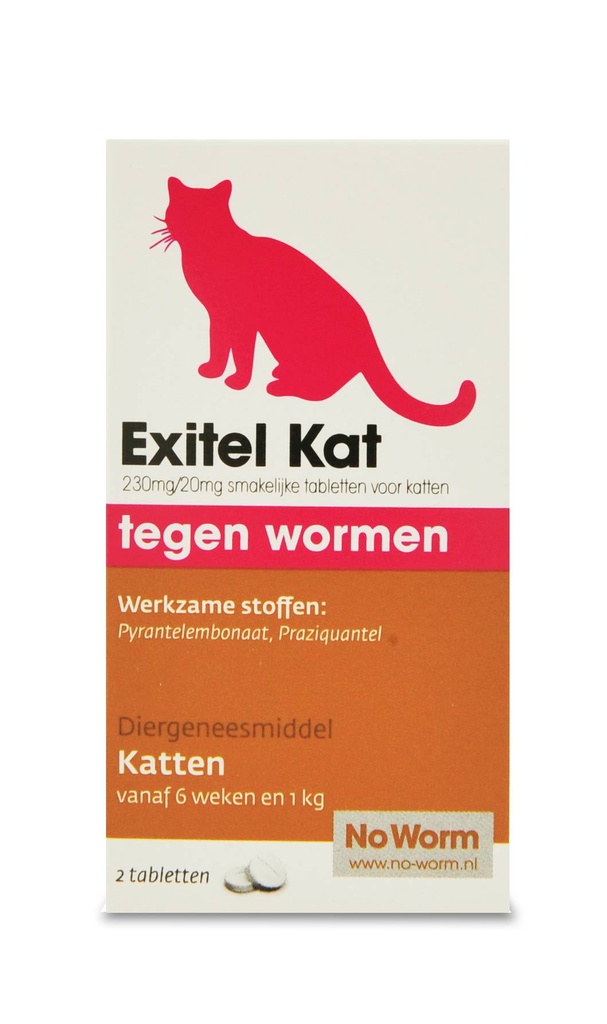 No Worm Exitel Kat 2 tab.