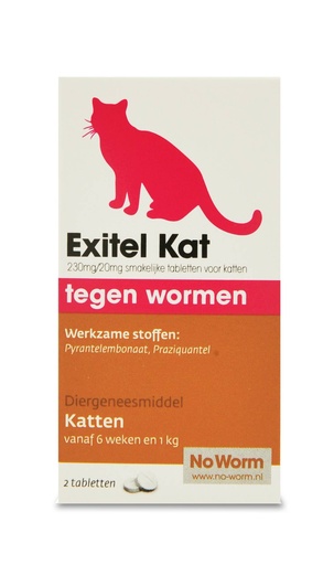 [E546] No Worm Exitel Kat 2 tab.