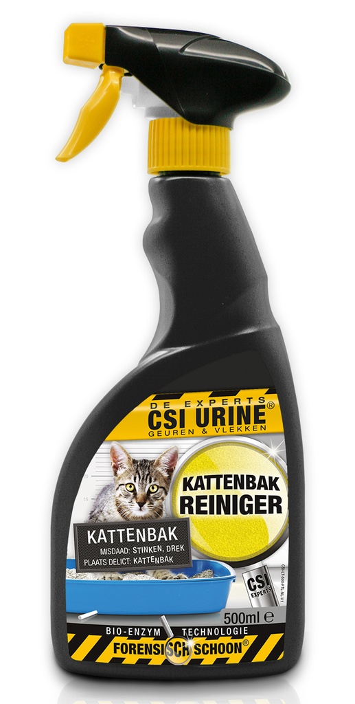 CSI Urine Kattenbak Spray 500 ml.