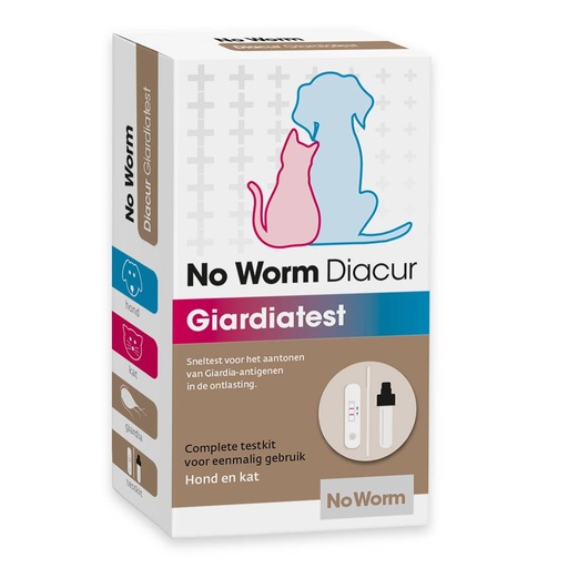 [EP840] No Worm Diacur Giardiatest 1 st.