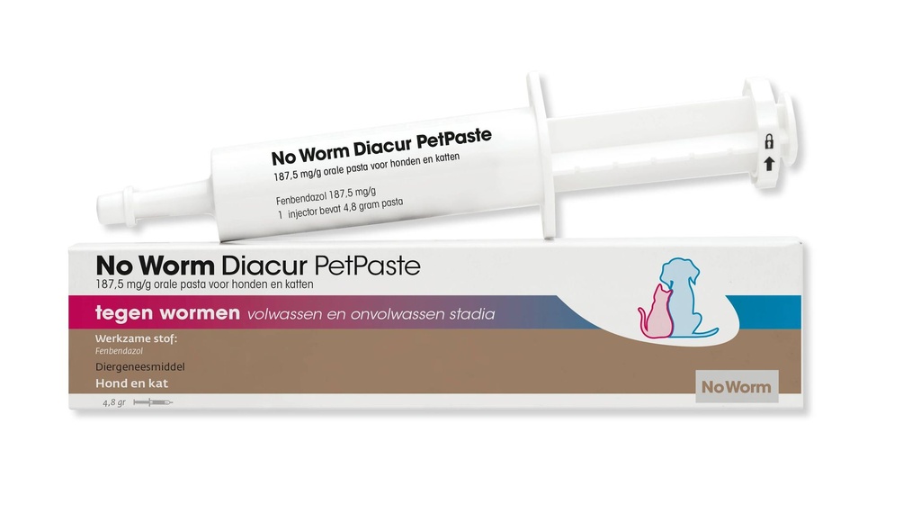 No Worm Diacur PetPaste 4,8 gr.