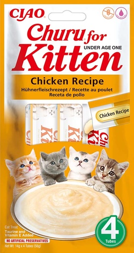 [FP73058] Inaba Churu Kitten Chicken (12 x 4 x 14 gr.)