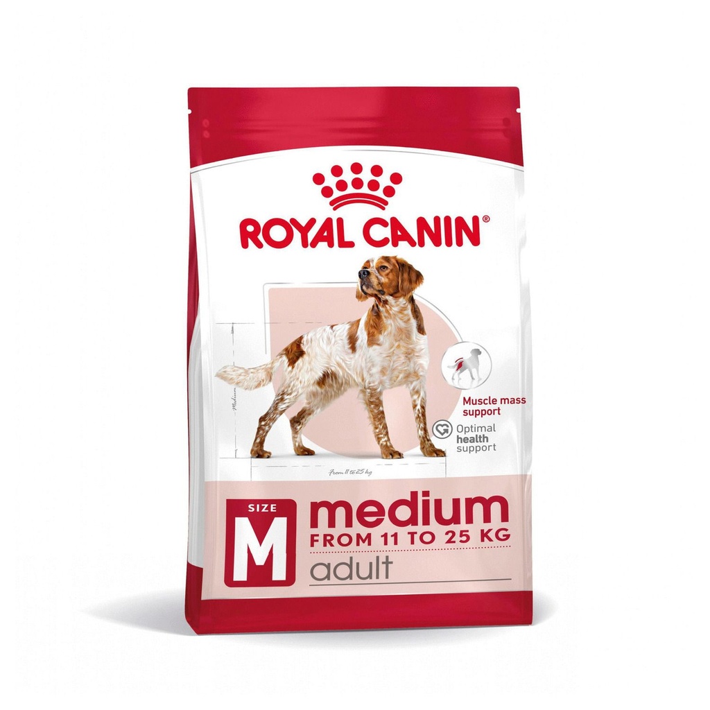Royal Canin Medium Adult 25 4 kg.