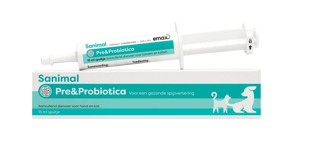 Sanimal Prebiotica & Probiotica 15 ml.