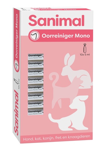 [S125] Sanimal Oorreiniger Mono (10 x 5 ml.)