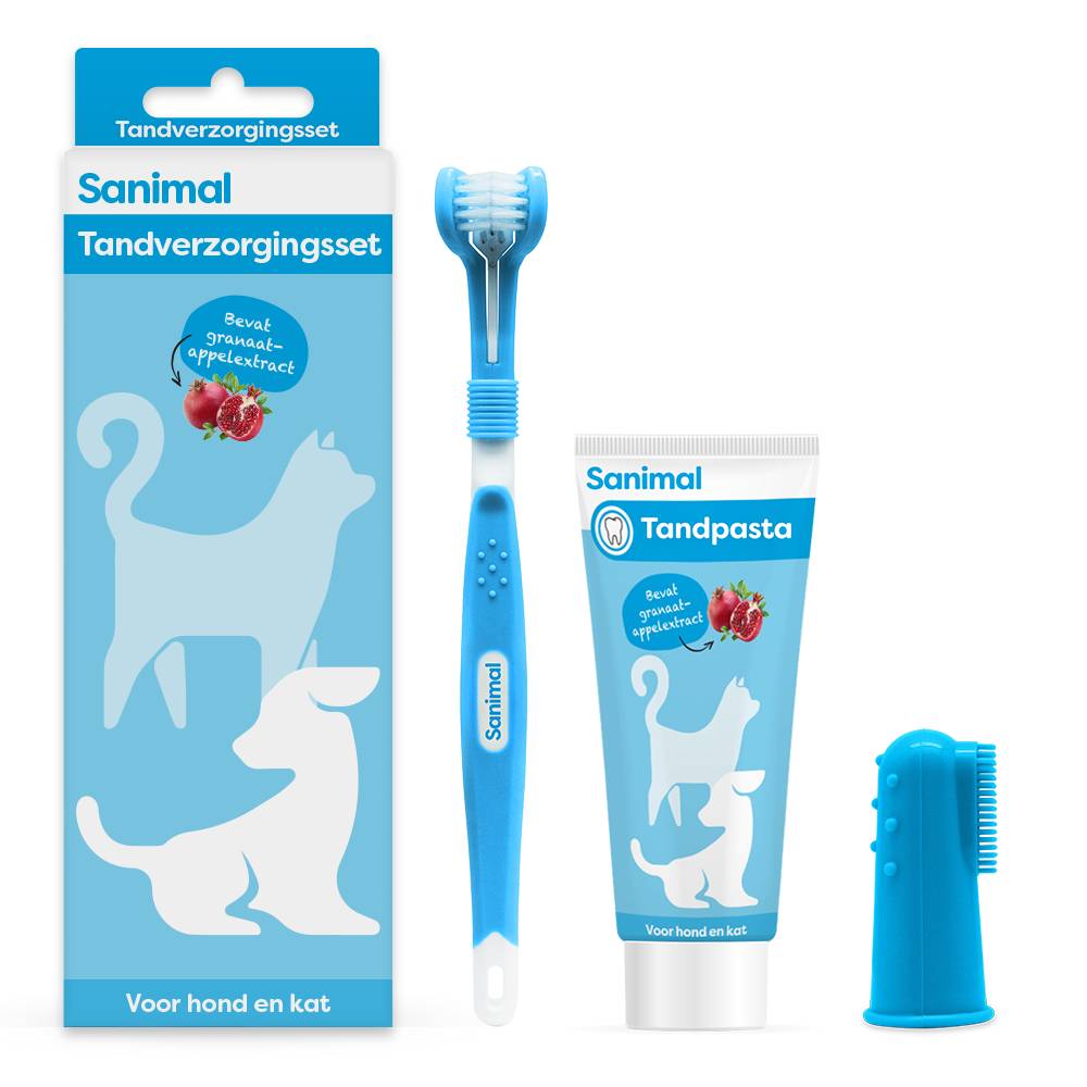 Sanimal Tandverzorgingsset 1 st.