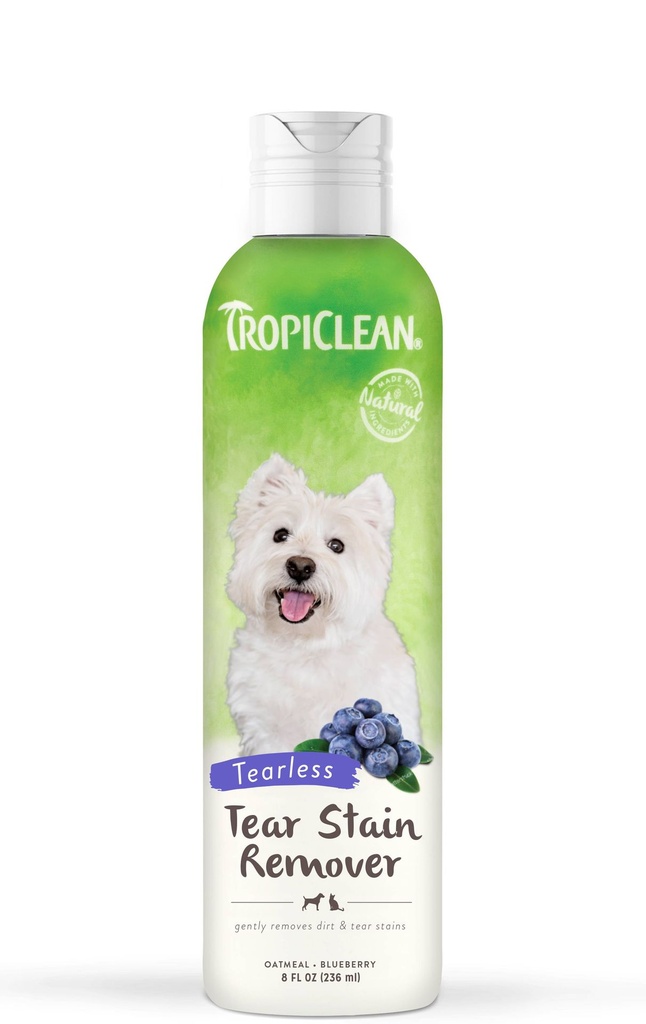 TropiClean Tear Stain Remover 236 ml.