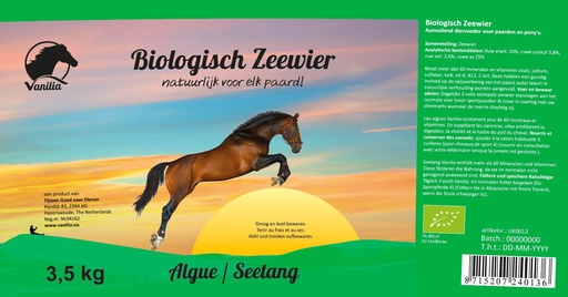 [UK0013] Vanilia Zeewier 3,5 kg.