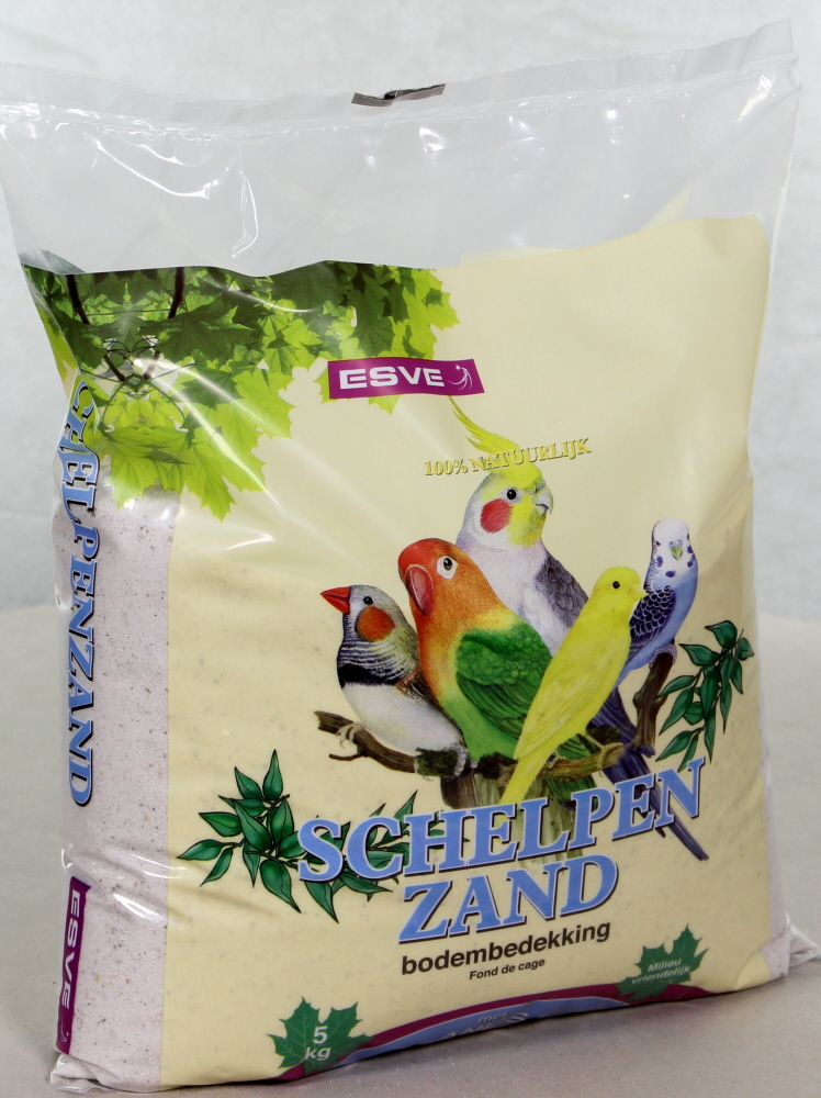 Schelpenzand 4 x 5 kg.