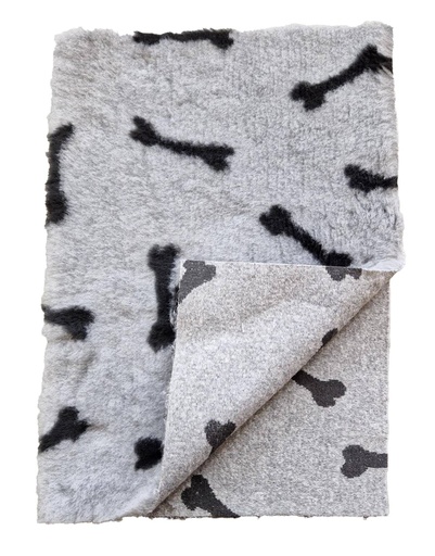 [GH33030] Vetbed L Ongebiesd Bot Grijs 1 st.