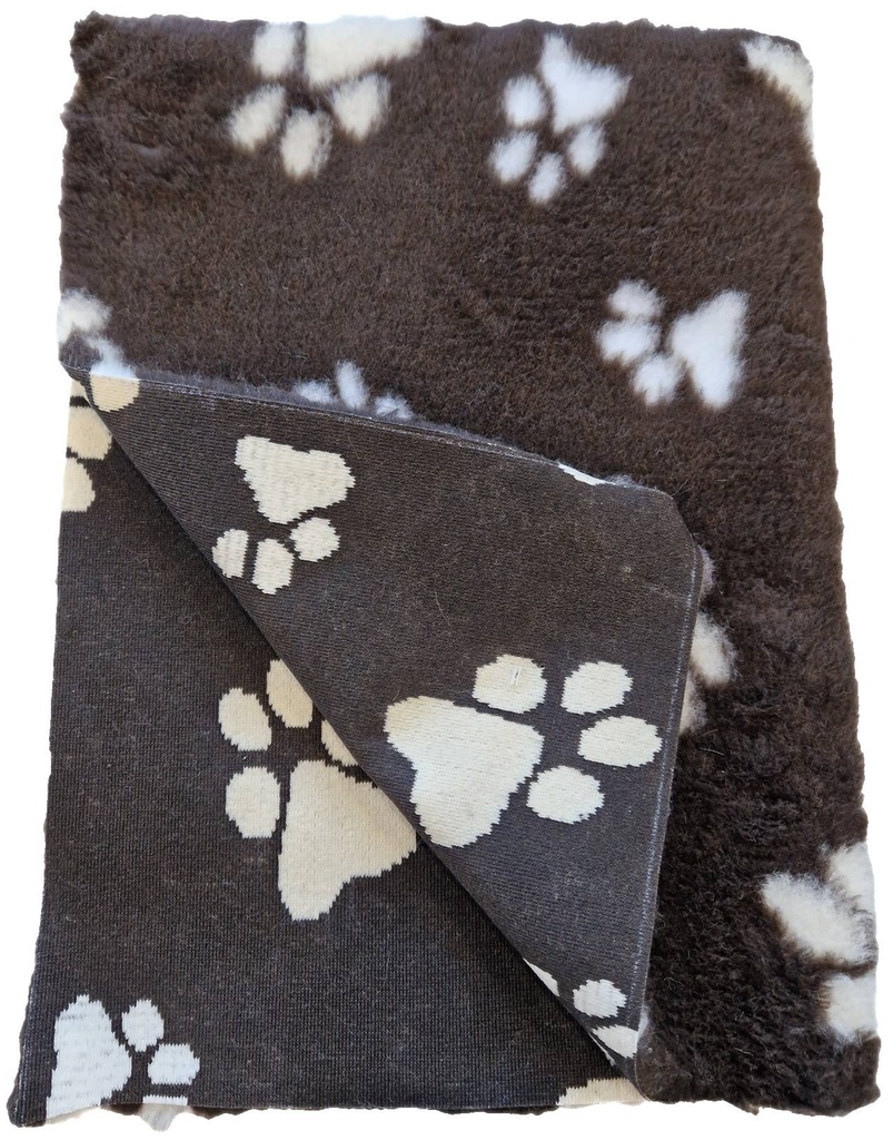 Vetbed XL Ongebiesd 2 Poot Bruin 1 st.