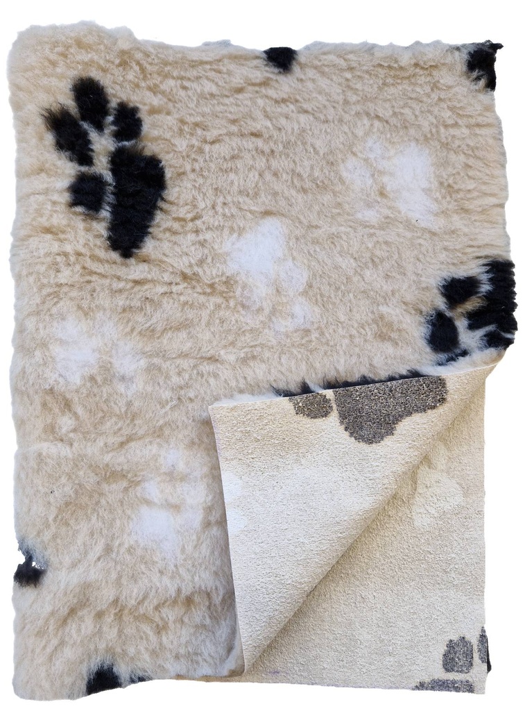 Vetbed L Ongebiesd Antislip 2 Poot Beige 1 st.