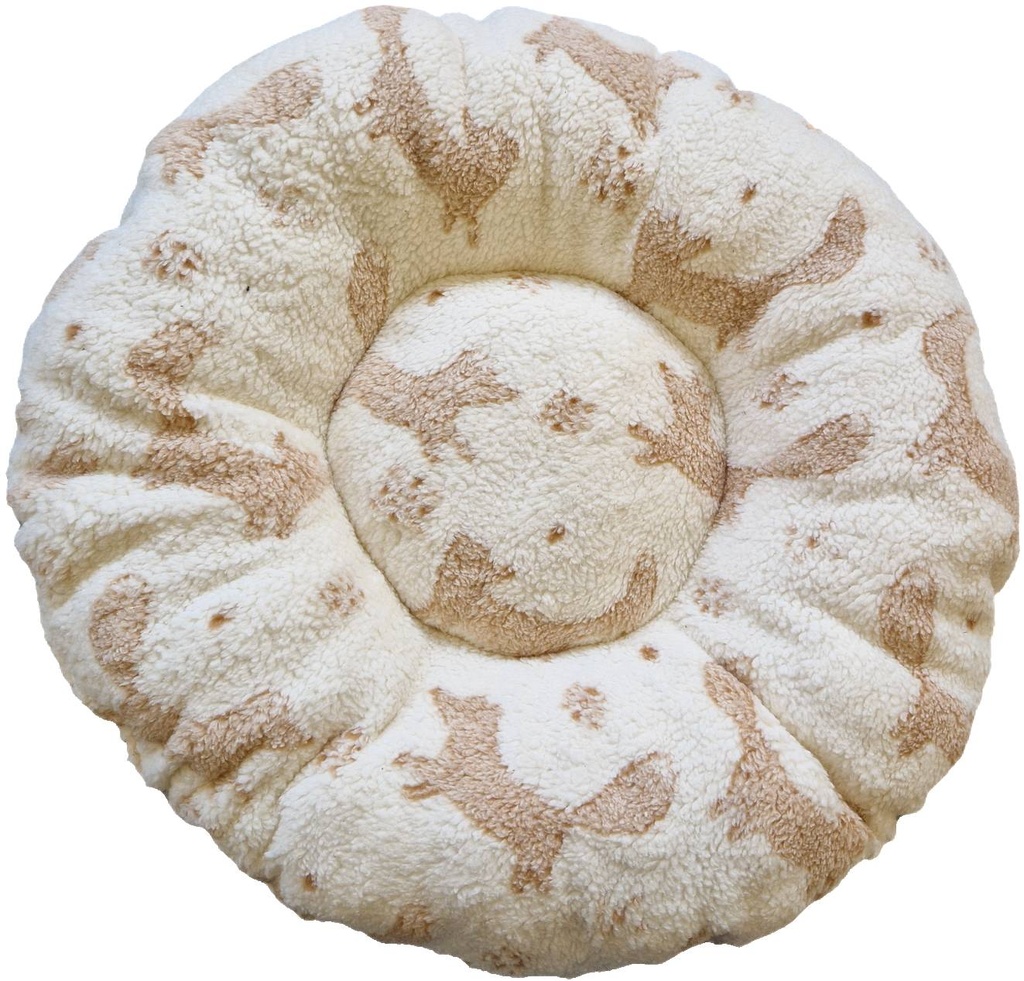 Donut Kussen XL Vos Bruin 1 st.