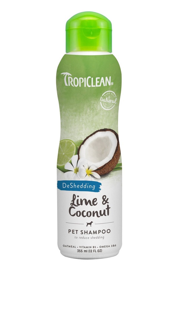 TropiClean Lime & Coconut Shampoo 355 ml.