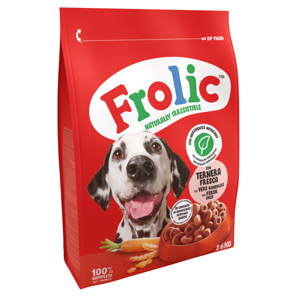 Frolic Adult Rundvlees 3 x 2,6 kg.