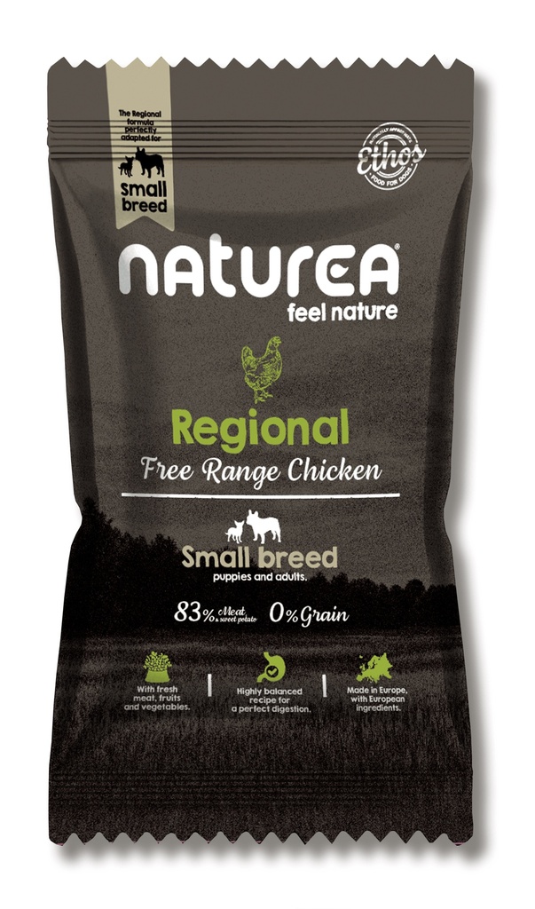 Naturea Dog Ethos Regional Small Breed Free Range Chicken Sample