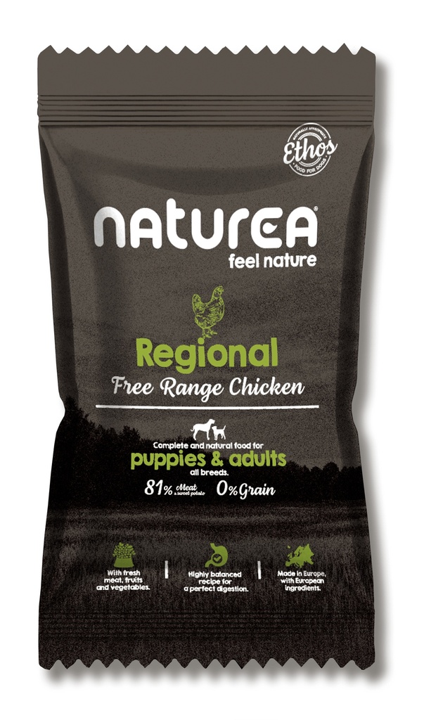 Naturea Dog Ethos Regional Free Range Chicken Sample