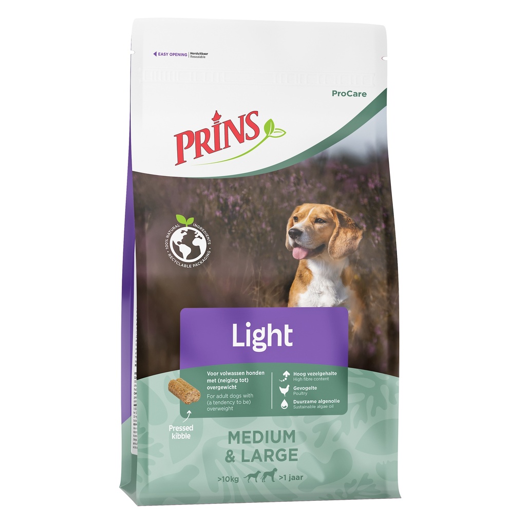 Prins Dog Pressed Light Low Calorie (12 kg.)