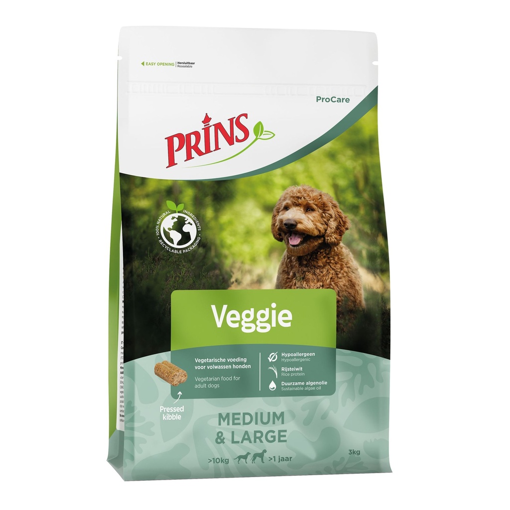 Prins Dog Pressed Veggie (12 kg.)