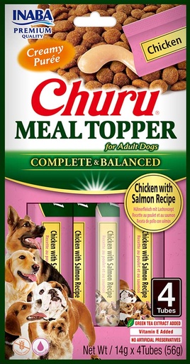 [FP73073] Inaba Dog Meal Topper Chicken With Salmon (12 x 4 x 14 gr.)