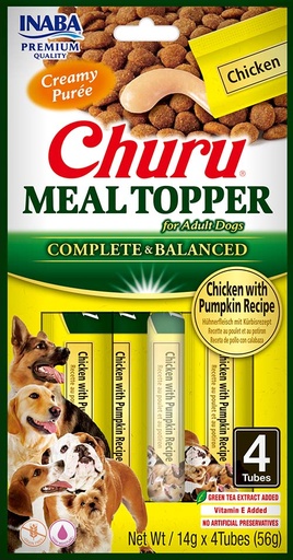 [FP73076] Inaba Dog Meal Topper Chicken With Pumpkin (12 x 4 x 14 gr.)