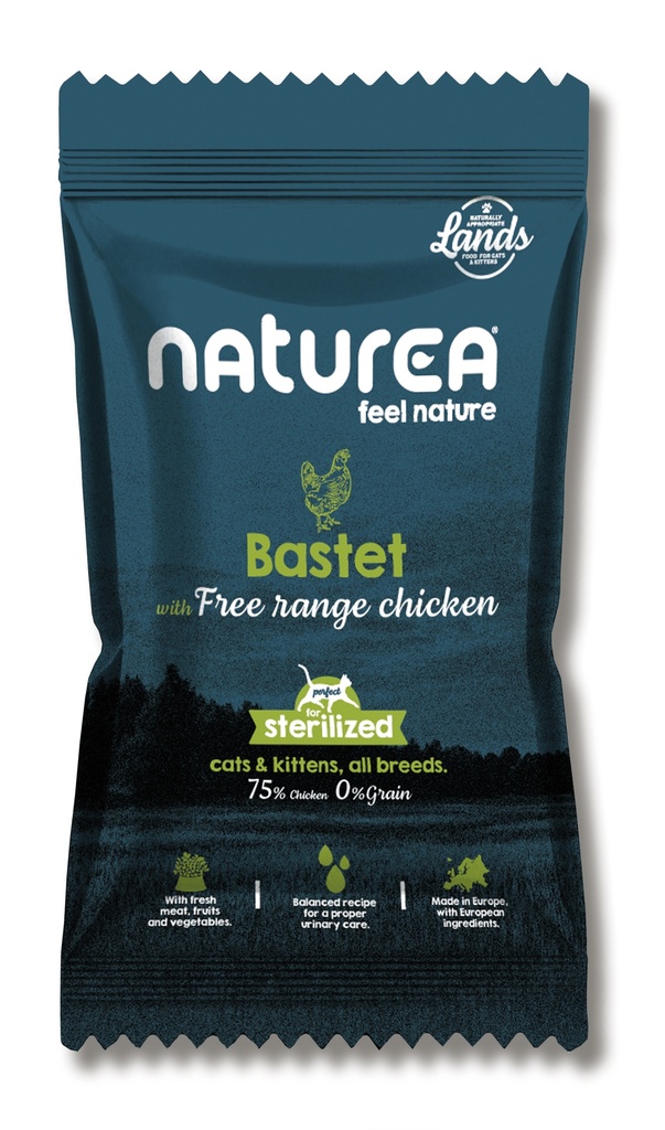 Naturea Cat Lands Bastet Free Range Chicken Sample