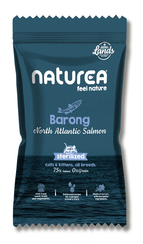 Naturea Cat Lands Barong North Atlantic Salmon Sample