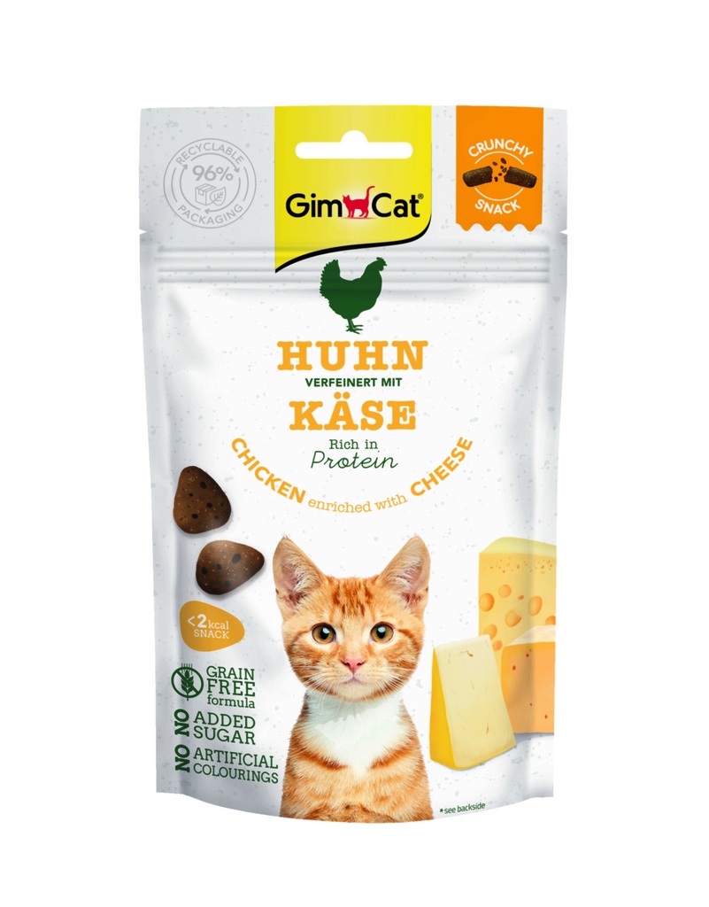 GimCat Crunchy Snack Kip & Kaas 50 gr.