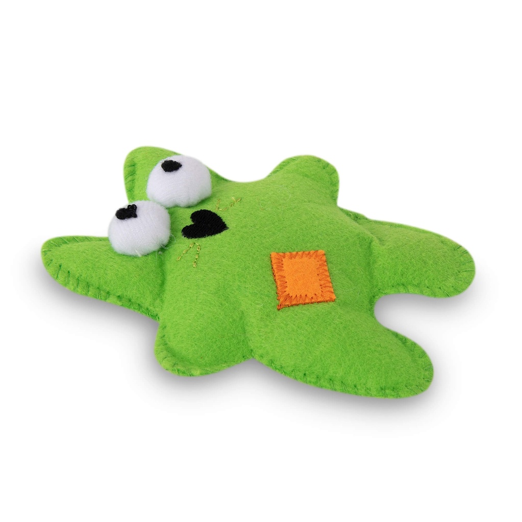 Rogz Felt Kitty green 1 st.