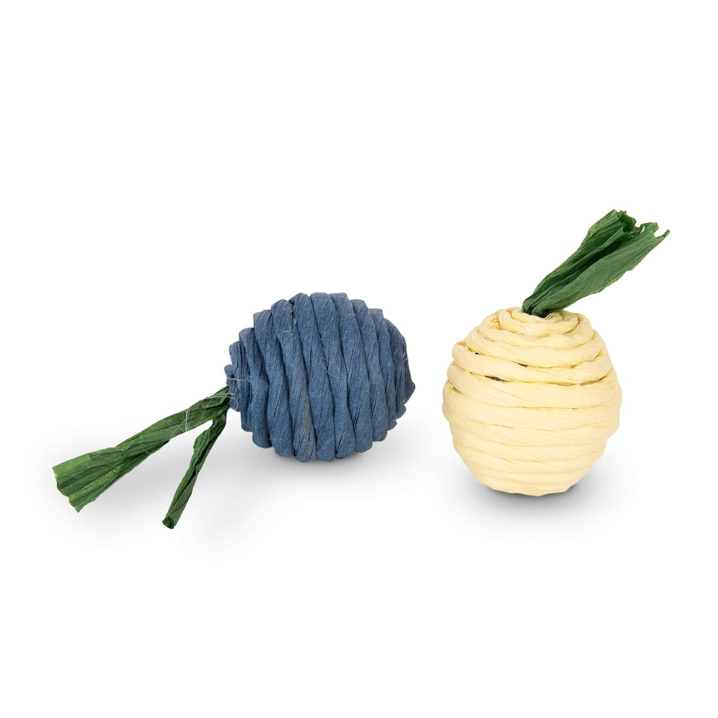 Rogz Paper Rope Candies Blue/Yellow 1 st.