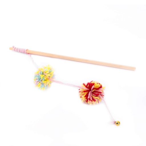 [RCTT268] Rogz Yarn Ball Wand Red/Yellow 1 st.