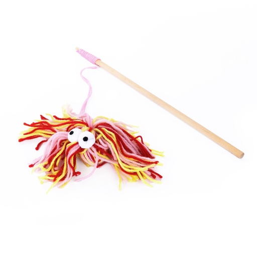 [RCTT269] Rogz Mop Monster Wand Red/Yellow 1 st.