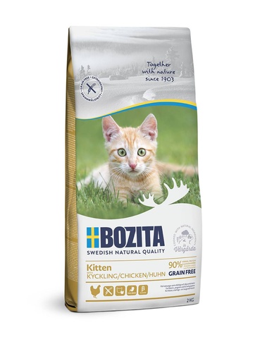 [BZ31121] Bozita Feline Kitten Grain Free 2 kg.