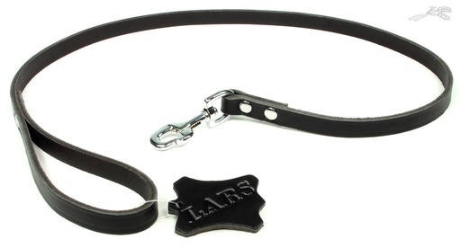 [L540393] Lijn Softleer Donkerbruin 20 mm / 130 cm 1 st.