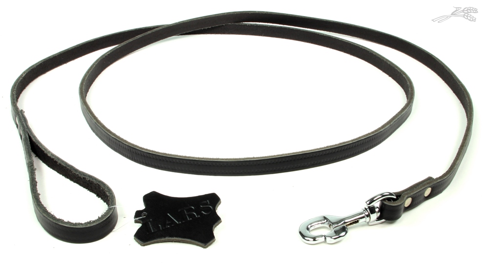 Lijn Softleer Donkerbruin 12 mm / 200 cm 1 st.