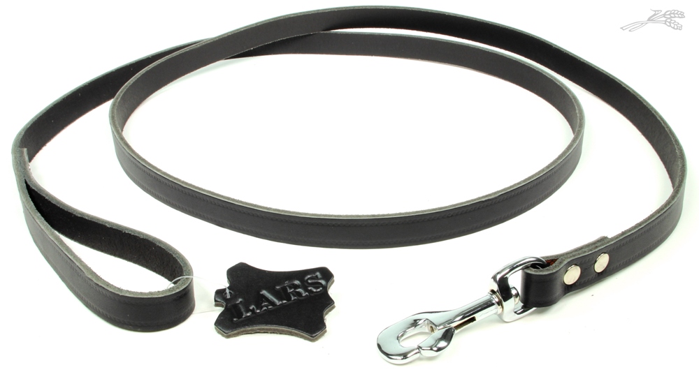 Lijn Softleer Donkerbruin 18 mm / 200 cm 1 st.