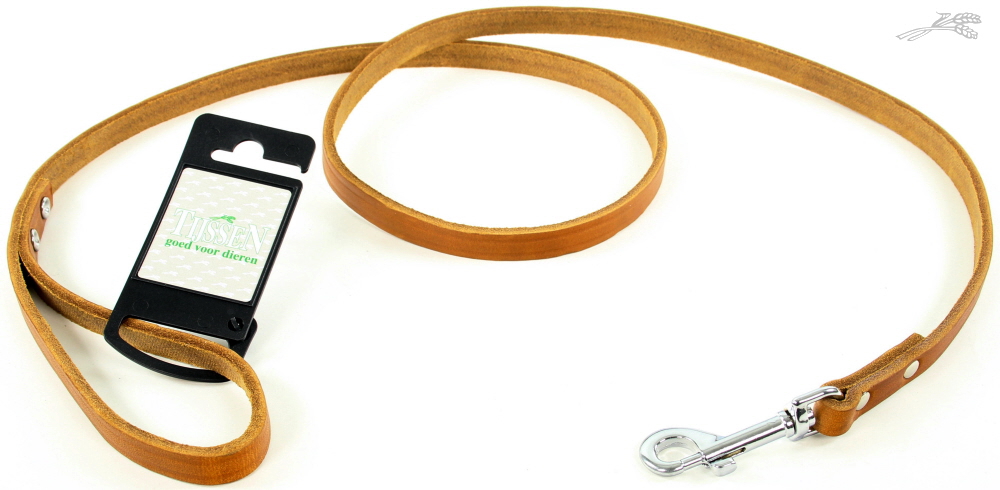 Lijn Vetleer Cognac 12 mm / 130 cm 1 st.