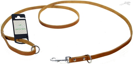 [L54463] Tijssen Lijn Vario Vetleer Cognac 12 mm / 185 cm 1 st.