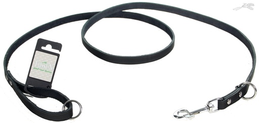 [L54464] Lijn Vario Vetleer Zwart 16 mm / 185 cm 1 st.