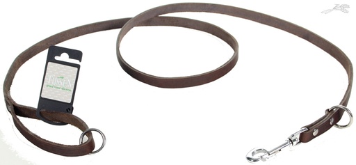 [L54465] Tijssen Lijn Vario Vetleer Bruin 16 mm / 185 cm 1 st.