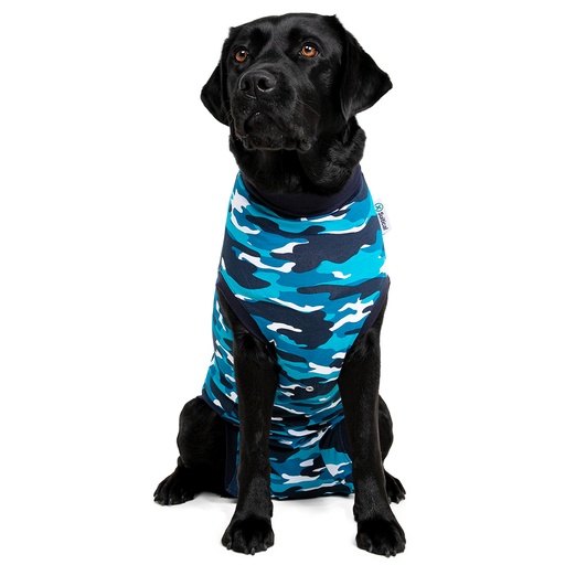 [SU25262] Recovery Suit B Camo Medium+ Blue 1 st.