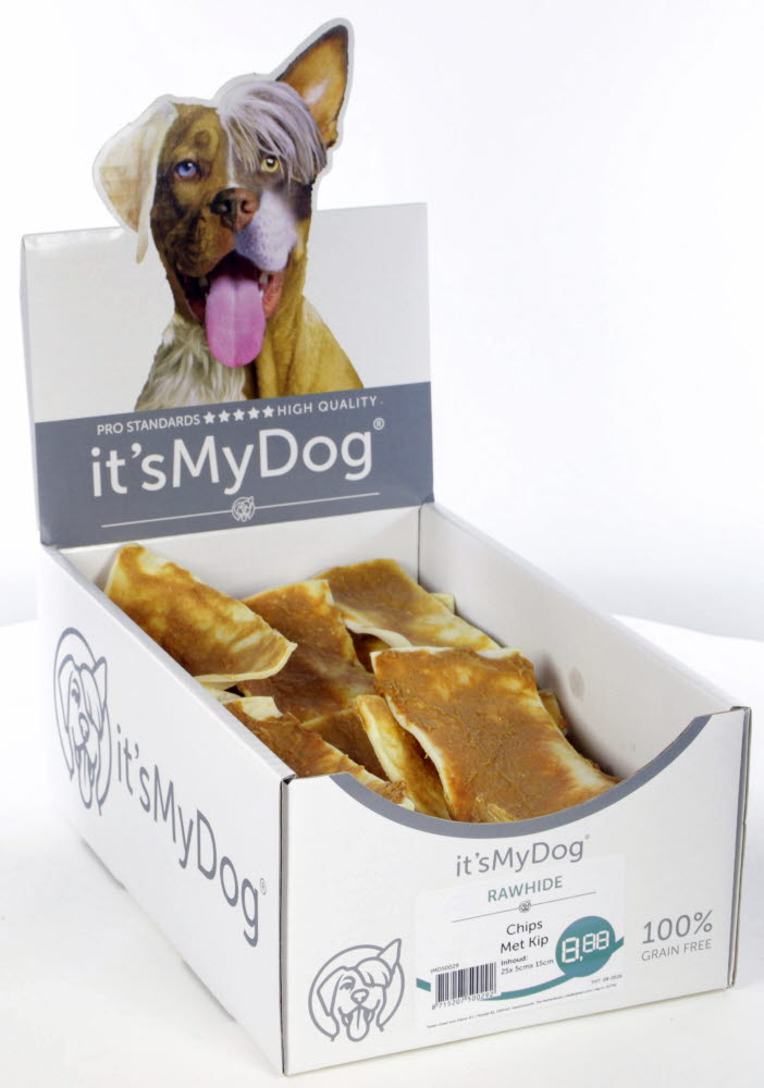 it's My Dog Rawhide Chips Met Kip 25 x 1 st.
