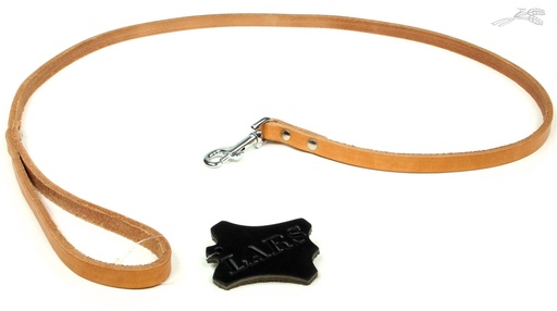 [L54140] Lijn Softleer Naturel 10 mm / 100 cm 1 st.