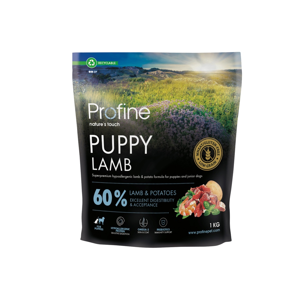 Profine Puppy Lamb 1 kg.